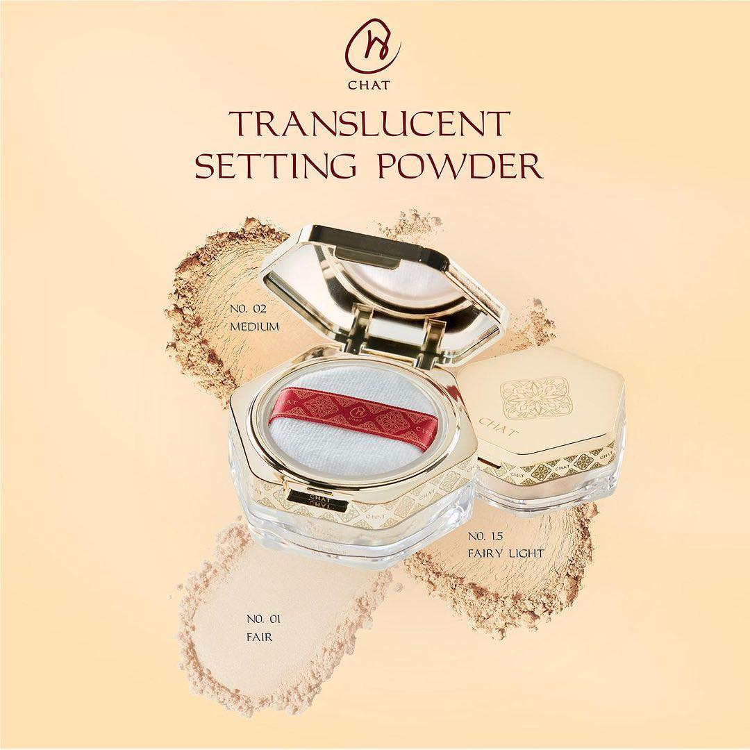 CHAT Translucent Setting Powder a