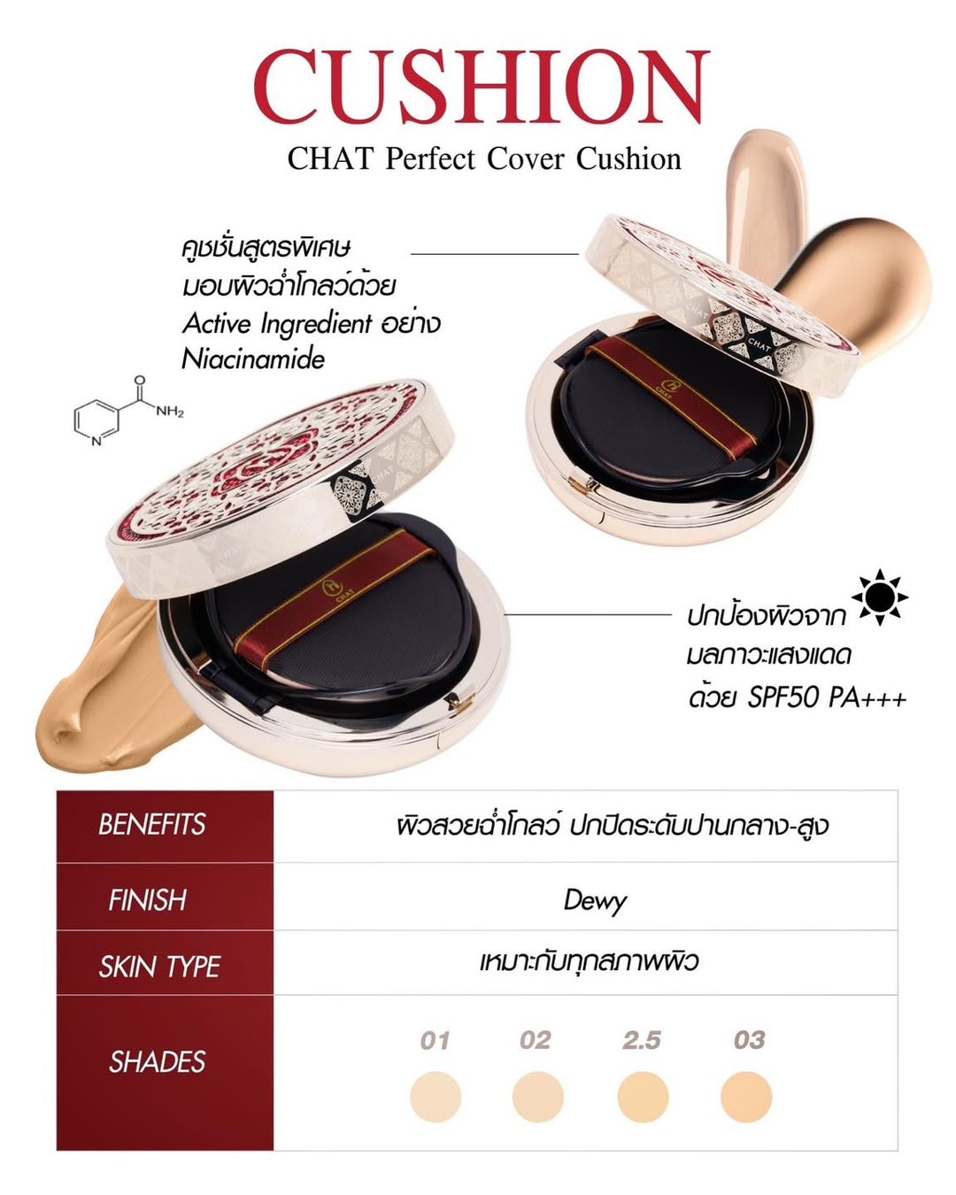 CHAT PERFECT COVER CUSHION6