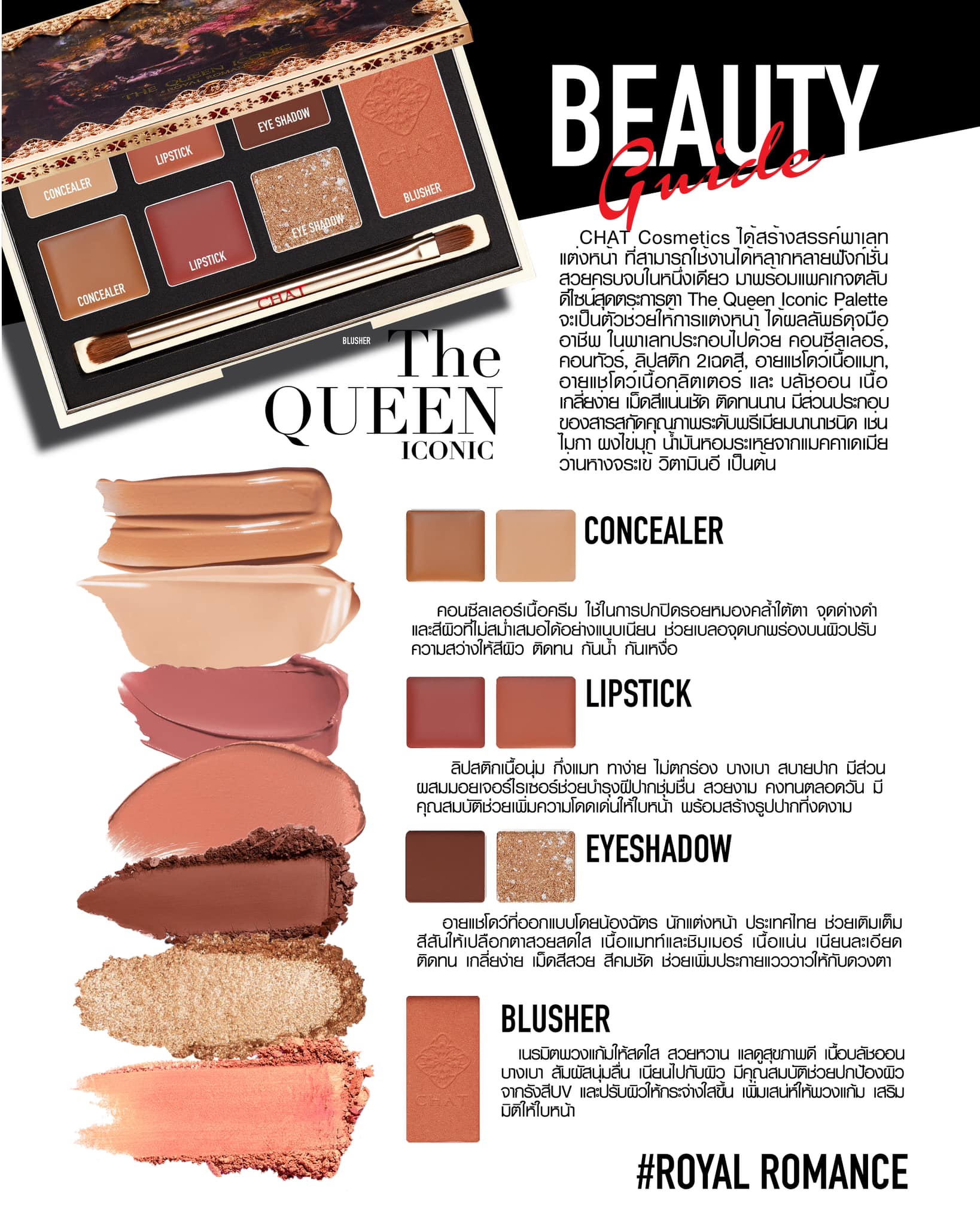 แชท The Queen Iconic Palette 1