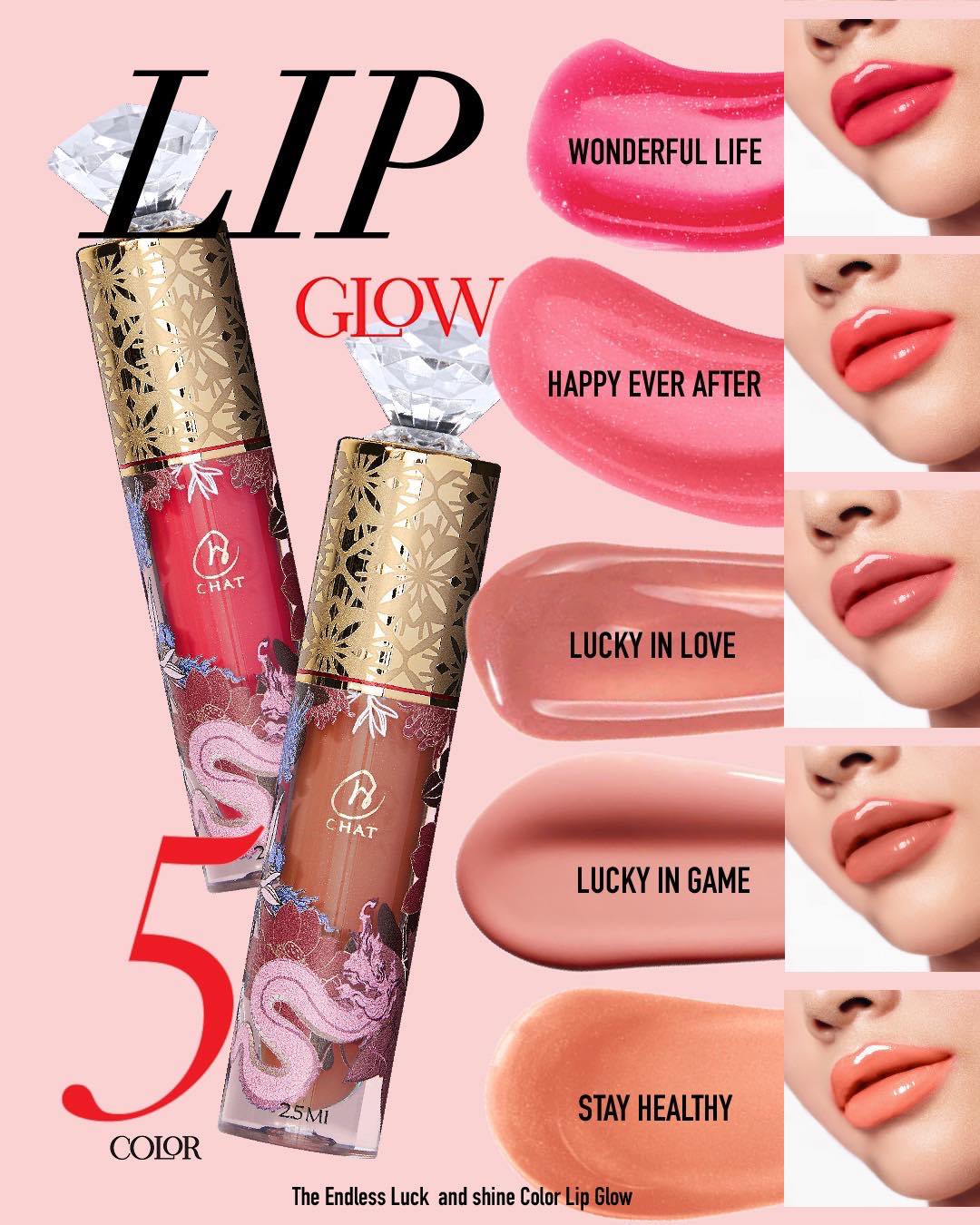 CHAT THE ENDLESS LUCK AND SHINE COLOR LIP GLOW 2