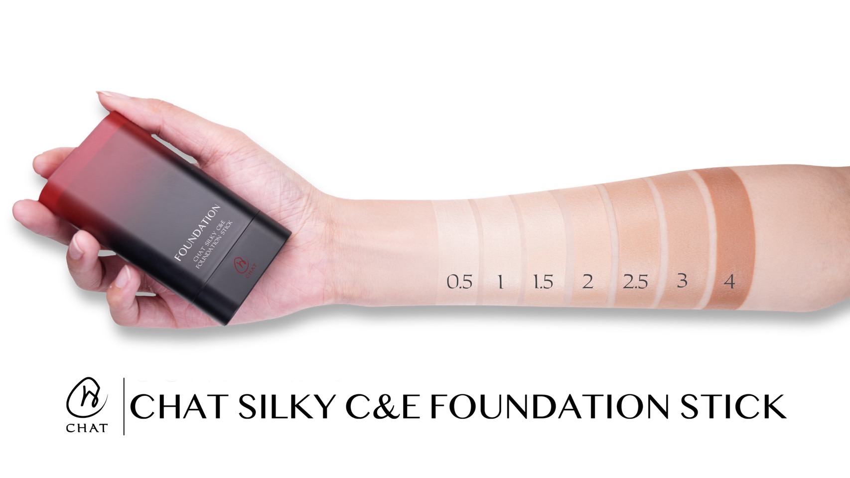 CHAT Silky C&E Foundation Stick ( ฉัตรรองพื้นสติ๊ก )2
