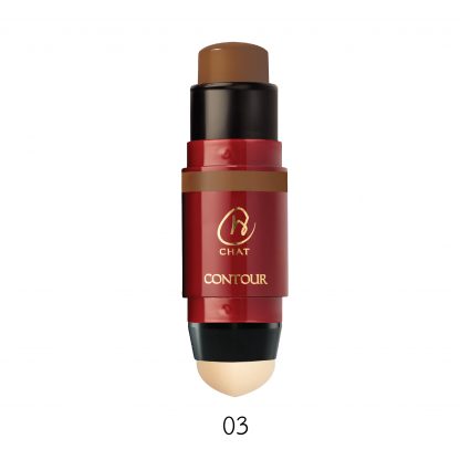 CHAT Mini Creamy Contour Stick 03(ฉัตรมินิครีมมี่คอนทัวร์สติ๊ก)ฟ-01