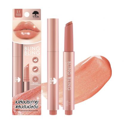 BLING BLING Shimmer Double Lip Volumeฑา บลิงบลิงชิมเมอร์ดับเบิ้ลลิปวอล