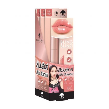 BLING BLING Shimmer Double Lip Volumeฑา บลิงบลิงชิมเมอร์ดับเบิ้ลลิปวอล