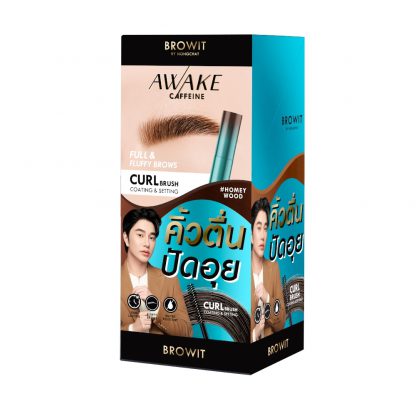 Browit Awake Caffeine Eyebrow Mascara ( อะเวค คาเฟอีน อายบราว มาสคาร่า )66