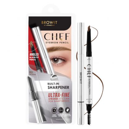 Browit Chef Eyebrow Pencil ( เชฟอายบราวเพนซิล 0.15g บราวอิท )5