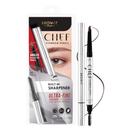 Browit Chef Eyebrow Pencil ( เชฟอายบราวเพนซิล 0.15g บราวอิท )5